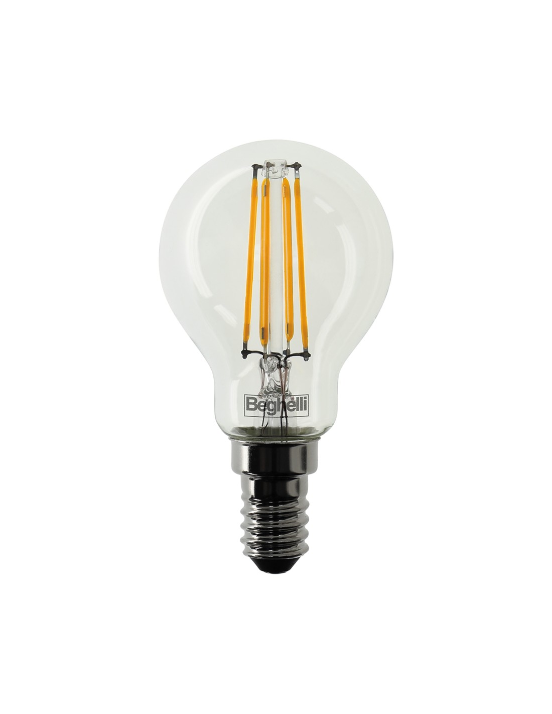 Lampadina LED A Sfera E14 8W 230V 750 Lumen 6400K Bianco Freddo - Sostitutiva 50W - SF458WE14BC