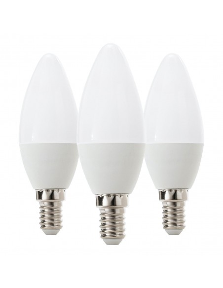 SET 3 OLIVA LED E14 40W 4000K