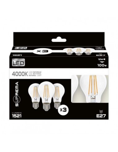 SET 3 GOCCIA FILAMENTO LED E27 100W... SET 3 GOCCIA FILAMENTO LED E27 100W...