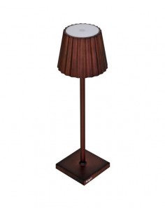 LAMPADA TAVOLO RUGGINE LED...