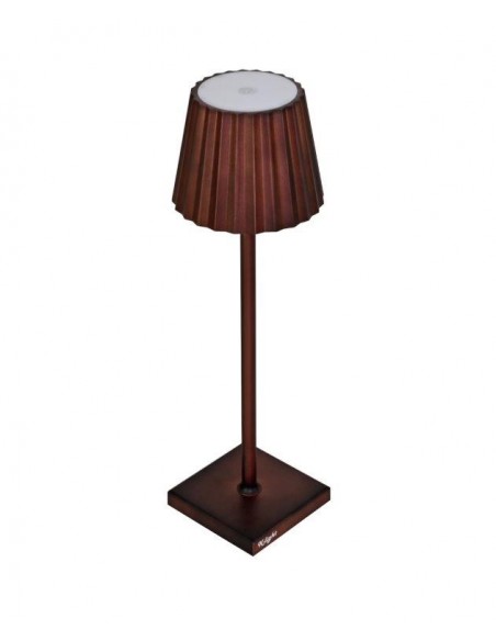 LAMPADA TAVOLO RUGGINE LED K-LIGHT TOUCH