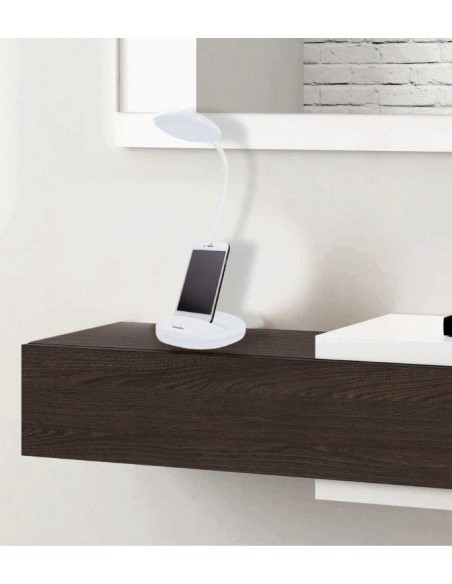 LAMPADA LED CON PORTA CELLULARE CM12X13,5X34