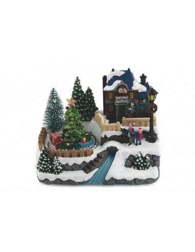 VILLAGGIO NATALIZIO CON MUSICA E LUCI... VILLAGGIO NATALIZIO CON MUSICA E LUCI...