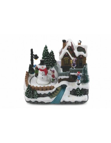 VILLAGGIO NATALIZIO CON MUSICA E LUCI... VILLAGGIO NATALIZIO CON MUSICA E LUCI...