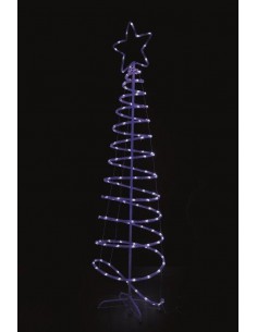 ALBERO A SPIRALE BIANCO-BLU...
