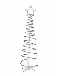 ALBERO LED A SPIRALE BIANCO...