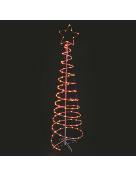 ALBERO A SPIRALE MULTICOLOR H.182 CM