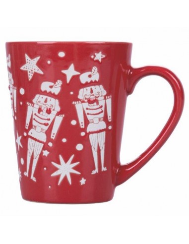 TAZZA NATALE MUG STONEWARE 325ML ROSSO TAZZA NATALE MUG STONEWARE 325ML ROSSO