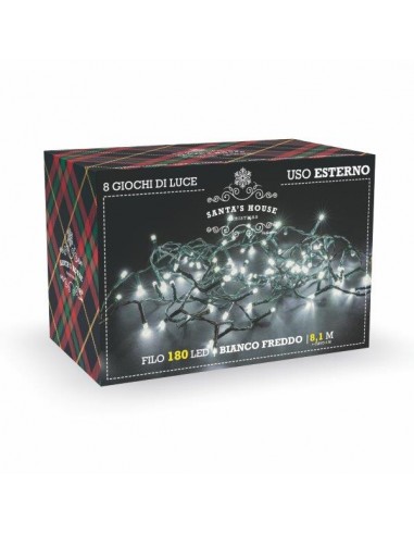 FILO 180 LED BIANCO USO ESTERNO FILO 180 LED BIANCO USO ESTERNO