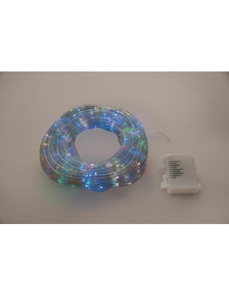 TUBO MICROLED BATTERIA OUTDOOR 20MT MULTICOLOR