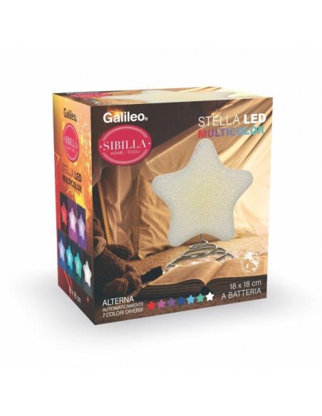 LAMPADA STELLA LED CAMBIO COLORE