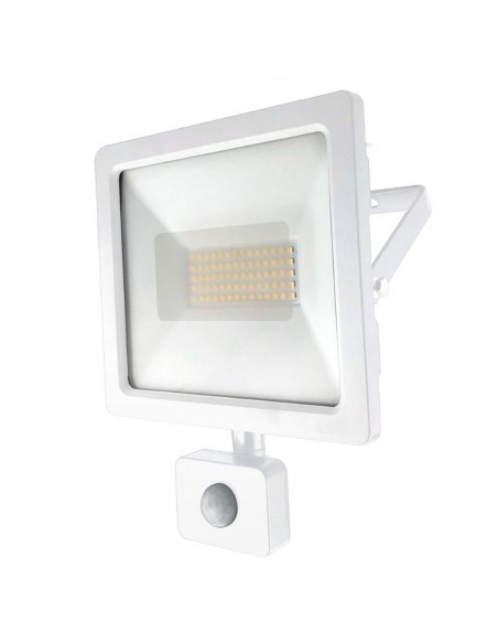 FARETTO LED CON SENSORE 50W BIANCO 4000K
