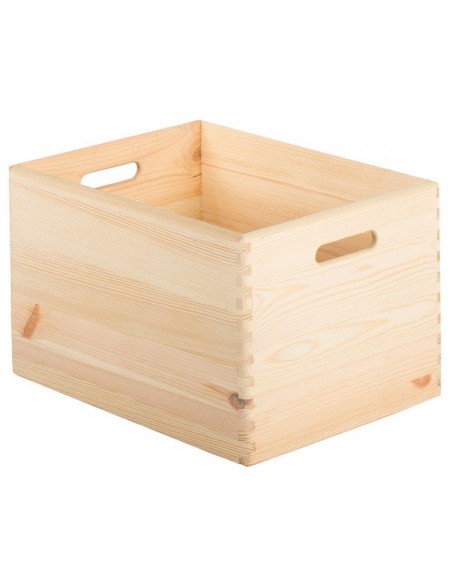 CASSETTA IN PINO 40X30X23CM