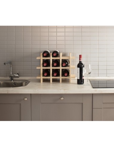 PORTABOTTIGLIE RIOJA COMPONIBILE 9 POSTI PORTABOTTIGLIE RIOJA COMPONIBILE 9 POSTI