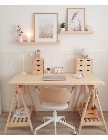 MINI CASSETTIERA PINO 6 CASSETTI... MINI CASSETTIERA PINO 6 CASSETTI...