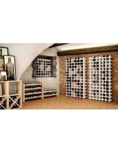 PORTABOTTIGLIE PINO  KATEA 16 POSTI PORTABOTTIGLIE PINO  KATEA 16 POSTI