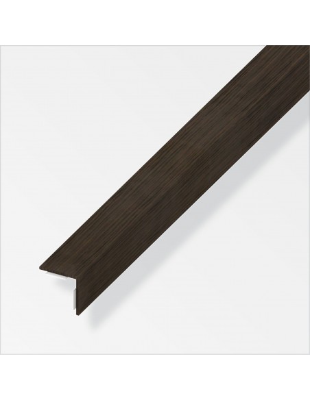 ANGOLARE AUTOADESIVO 30X30 PVC LEGNO WENGÈ 1 METRO