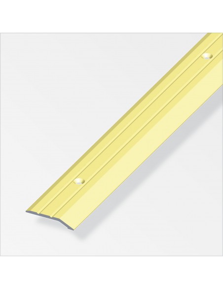 PROFILO DI CHIUSURA 30X5 ALLUMINIO OTTONE 1 METRO