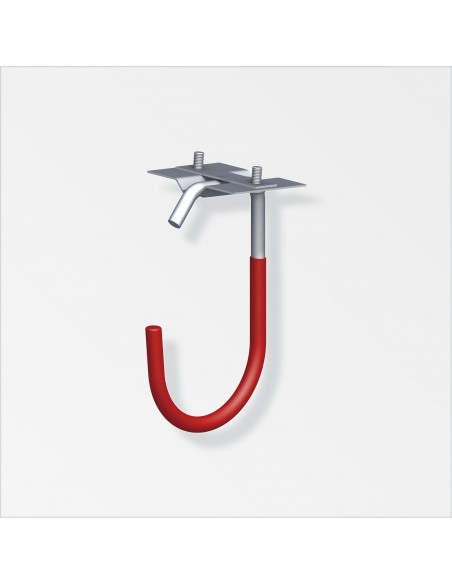 GANCIO PER BICI ACCIAIO ZINCATO 125X90 MM