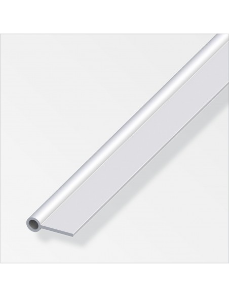 PROFILO CERNIERE 20X9X2 ALLUMINIO ARGENTO 1 METRO