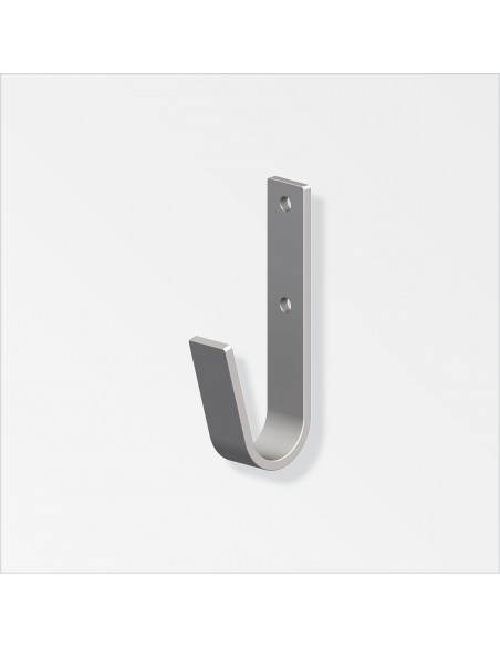 GANCIO PIATTO ACCIAIO ZINCATO 82X35 MM