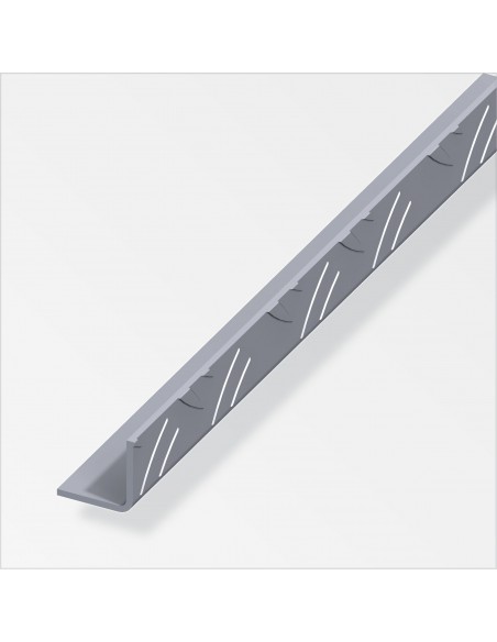 ANGOLARE LAMIERA STRIATA 23,5X1 ALLUMINIO 1 METRO