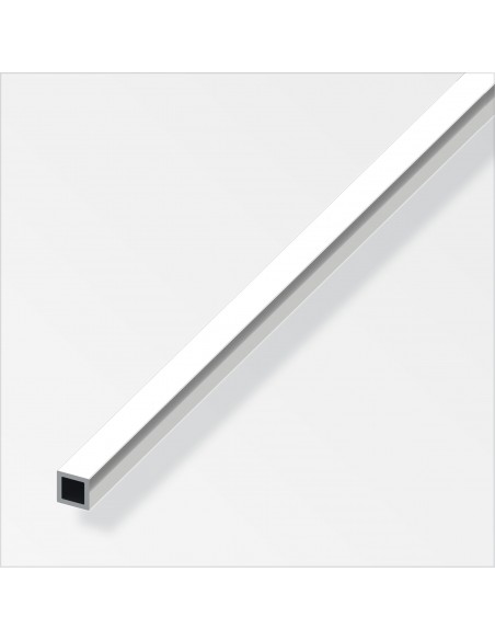 PROFILO QUADRATO ALLUMINIO 10X10 BRILLANTE 1 METRO