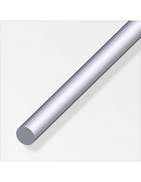 BARRA TONDA 7,5 ALLUMINIO NATURALE 1 METRO
