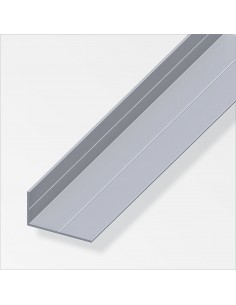 Alfer aluminium gmbh 2mt profilo angolare in plastica colore bianco 16140