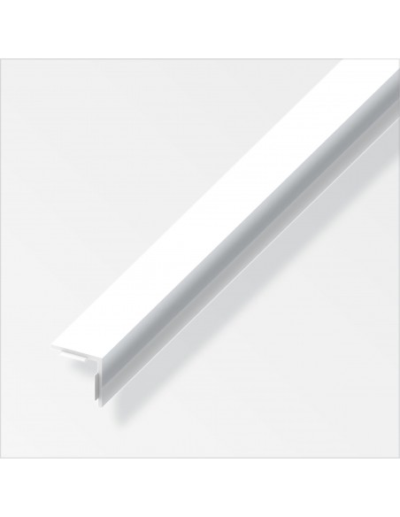 ANGOLARE AUTOADESIVO 20X20 PVC BIANCO LUCIDO 1 METRO