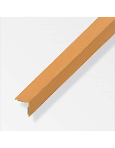 ANGOLARE AUTOADESIVO 20X20 PVC FAGGIO 1 METRO