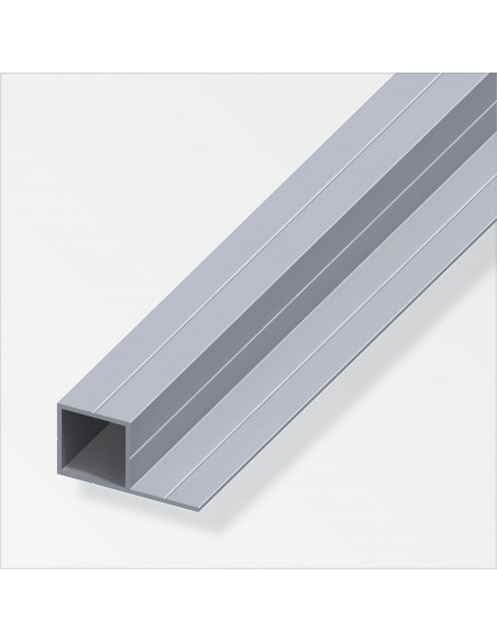 TUBO QUADRATO 1 LATO IN ALLUMINIO 23,5X45,5 MT.1