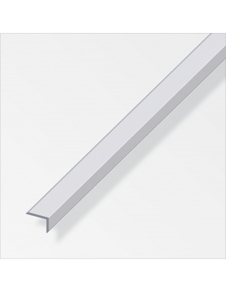 PROFILO PROTEZIONE 19X8X1,6 ALLUMINIO ARGENTO 1 METRO