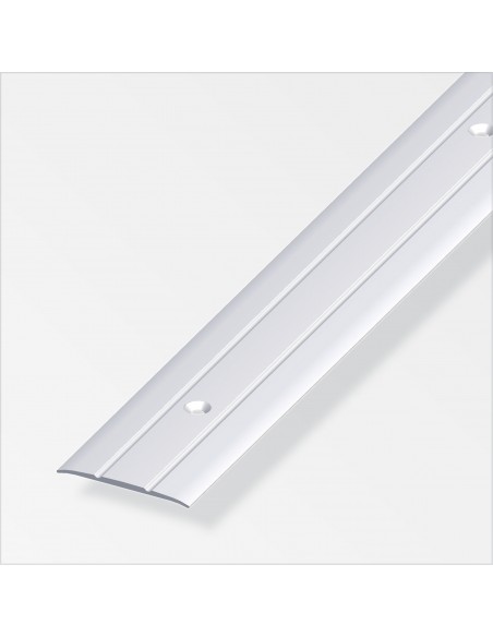 PROFILO DI RACCORDO 37X2,5 ALLUMINIO ARGENTO 1 METRO