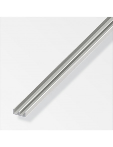 PROFILO UU 6X18X6 PVC BIANCO 1 METRO