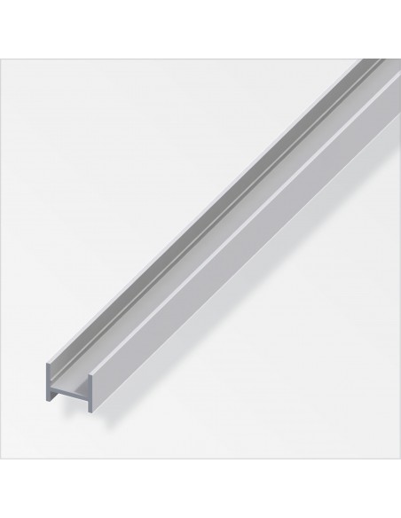 PROFILO AD H 16X19,5 ALLUMINIO ARGENTO 1 METRO