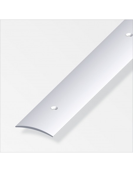 PROFILO DI RACCORDO 30X5 ALLUMINIO ARGENTO 1 METRO