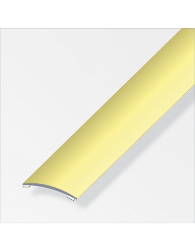 PROFILO DI RACCORDO AUTOADESIVO 30X5 ALLUMINIO OTTONE 1 METRO