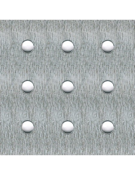 LAMIERA PERFORATA TONDA 1,5/ 250X500 ALLUMINIO NATURALE