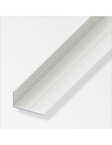 ANGOLARE LATI DISUGUALI 19,5X35,5 PVC BIANCO 1 METRO