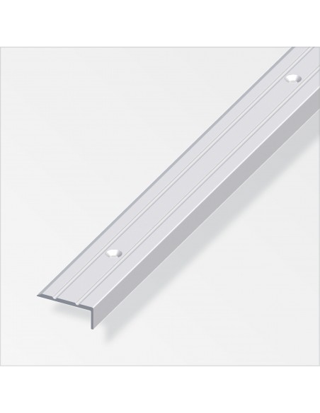 PROFILO DI CHIUSURA 25X10 ALLUMINIO ARGENTO 1 METRO