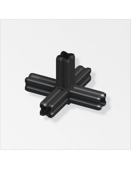 GIUNTURA A NODO 90° 23,5 5 PERNI NERO