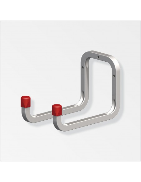 GANCIO DOPPIO ACCIAIO ZINCATO 175 MM