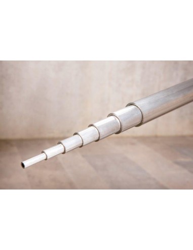 Tubo tondo in PVC Bianco Ø 15,5 x 1 m