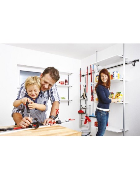 GANCIO PER UTENSILI COAXIS ALLUMINIO NATURALE