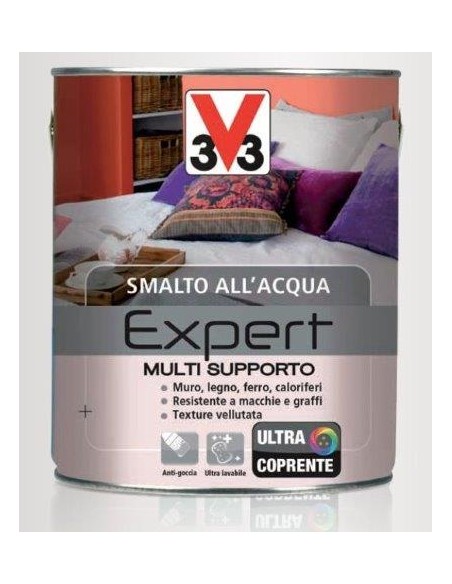 SMALTO MULTISUPPORTO Lt. 0,50 BIANCO
