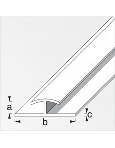 Profilo angolare In PVC Finitura bianca Per Progetti Edili, Riforme e  Bricolage Misure 25251000mm Lunghezza del profilo 1 metro Spessore 1mm 1  unità