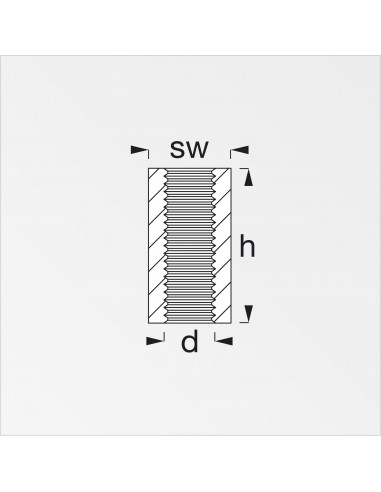 GIUNTO ESAGONALE M 8 ACCIAIO ZINCATO... GIUNTO ESAGONALE M 8 ACCIAIO ZINCATO...