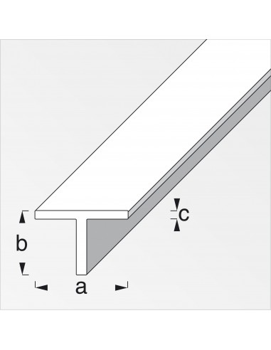PROFILO A T 15X15X1,5 ALLUMINIO... PROFILO A T 15X15X1,5 ALLUMINIO...