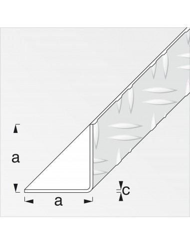 ANGOLARE LAMIERA STRIATA 29,5X53... ANGOLARE LAMIERA STRIATA 29,5X53...